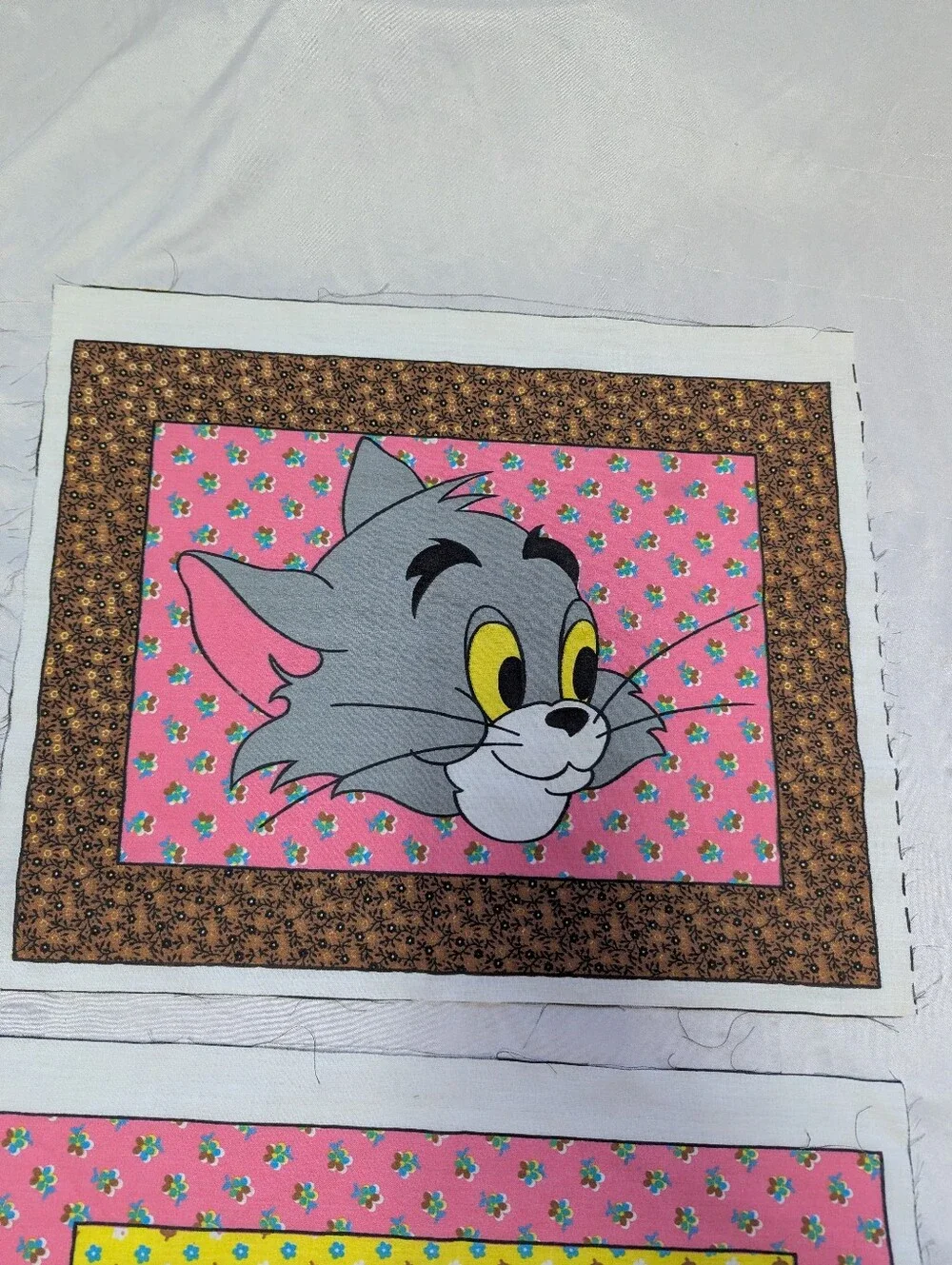 Vintage 1980 MGM Tom & Jerry Cartoon Pillow Blocks 15